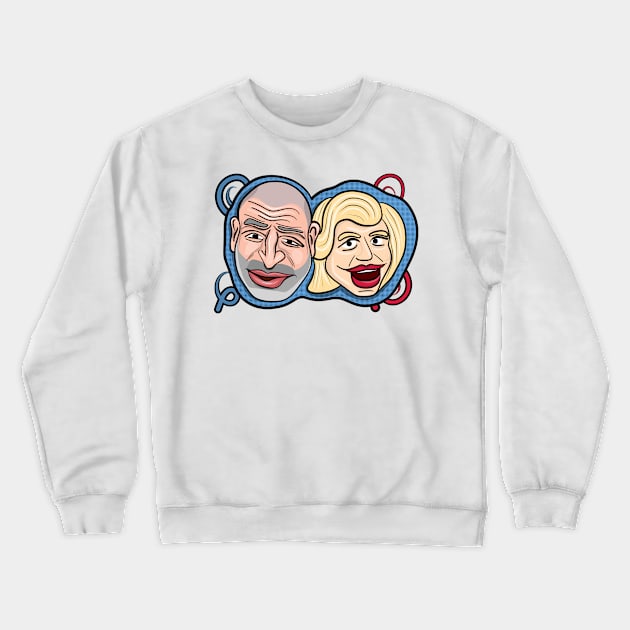 Tom Segura & Christina P. - Your Mom's House Fan Design Crewneck Sweatshirt by Ina